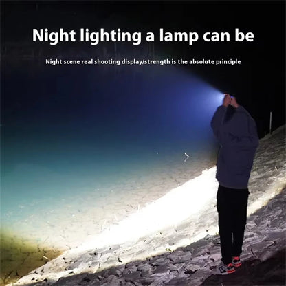 Multifunction PPT Pen Light High-Bright Magnetic Absorbing Work Lamp Maintenance Light Flood Light Type-C Charging Side Light