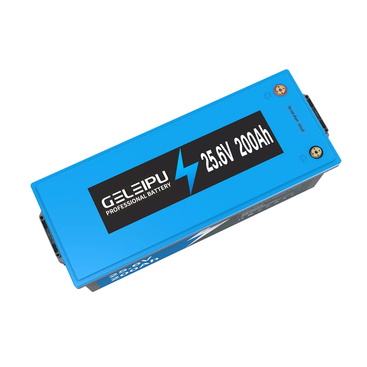 [EU Direct] GELEIPU 24V 25.6V 200Ah LiFePO4 Battery, 5120Wh Rechargeable Lithium Battery Built-in 100A BMS, Perfect for Trolling Motor Solar System