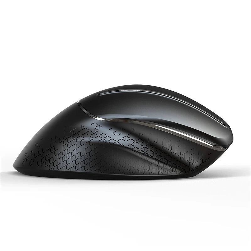 HXSJ T32 2.4G Wireless Vertical Gaming Mouse 1200-4800 DPI Aluminum Side Roller 6 Keys Ergonomic Design Anti Mouse Hand Gamer Mice for PC Laptop Computer