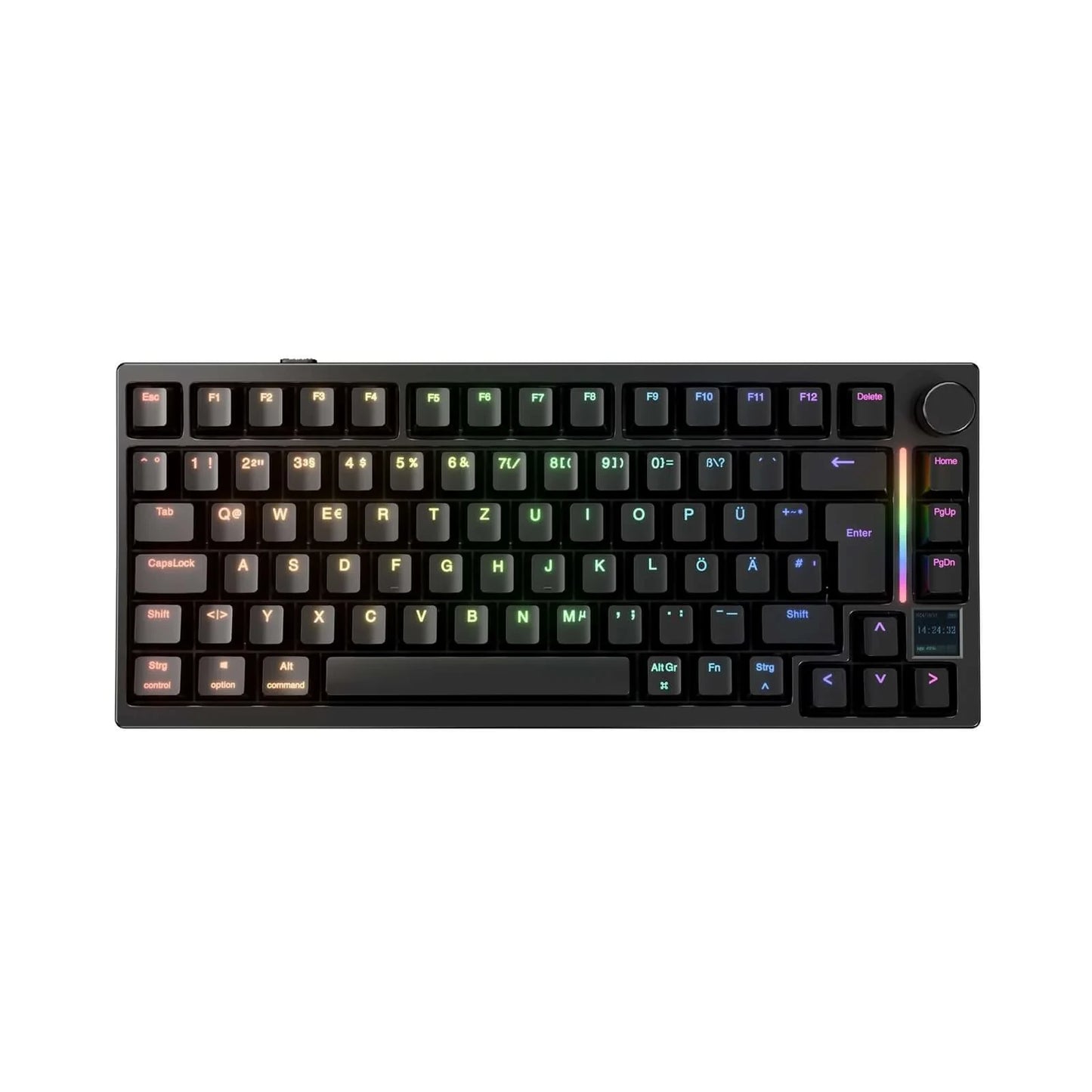Gamakay TK75HE V2 Hall Effect Tri-mode Magnetic Keyboard 8K Polling Rate 0.005mm RT Accuracy TOP Structure 75% US / DE ISO Layout DIY Customization Wireless Mechanical Gaming