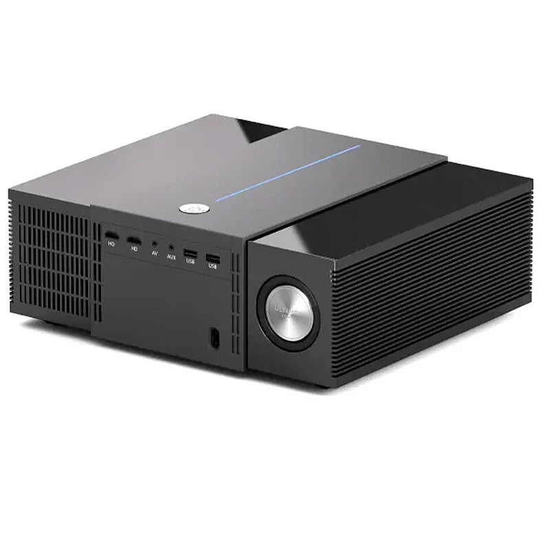 [EU Direct] Ultimea Apollo P60 LCD Smart Projector 900 ANSI Lumens 4K Supported Video Portable Projector with Dual Bass Speakers WiFi6+BT HDR10 Auto Algorithm Home Theater