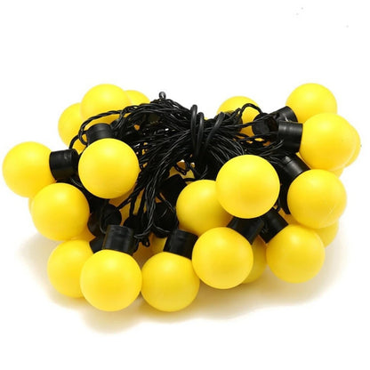 5m 20LED/ 10m 40LED Globe String Lights Portable Battery & USB Powered Waterproof Warm Glow For Camping Tent & Party Decoration