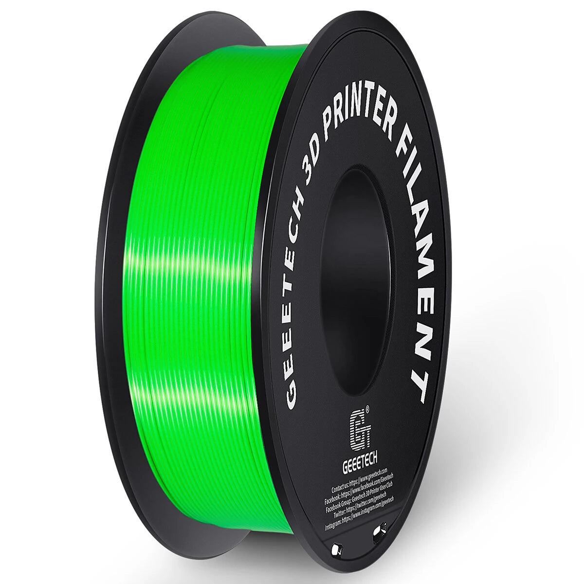 Geeetech PLA 3D Printing Filament Transparent/Gradient/Green 1KG 1.75mm for 3D Printing