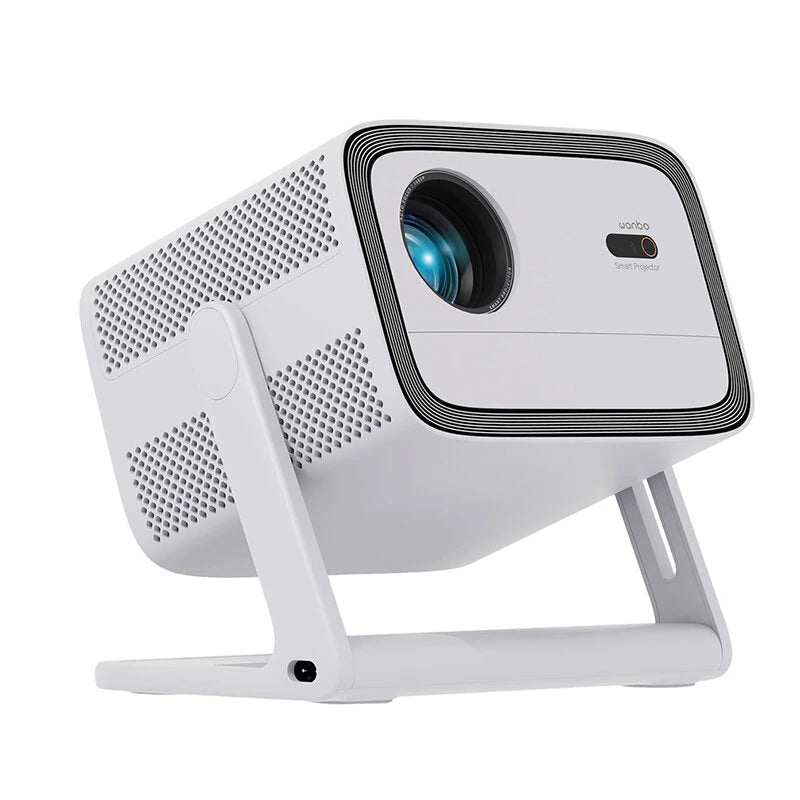 [Netfilx Certified]Wanbo Vali 1 Smart Gimbal Projector 200 Rotating 1080P FHD 900 ANSI Lumens Android TV 11 Auto Focus Keystone Correction Home Cinema Entertainment Streaming Player