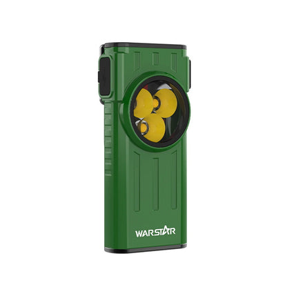 Warstar WT3 260LM EDC LED Keychain Flashlight With White Red Light Type-C Rechargeable Portable Mini Torch Work Light with Magnet for Camping Hiking and Emergency Use