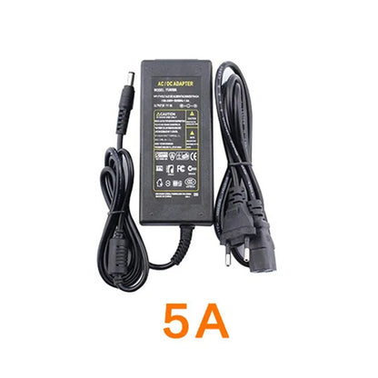1PCS 24V Universal Power Supply Adapter AC 100-240V Input High Precision Output LED Driver Charger with Safety Features Energy Efficient
