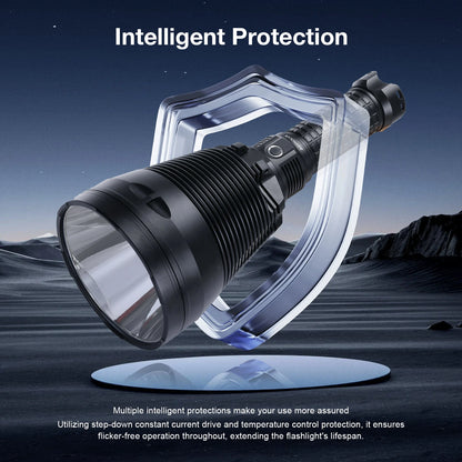 Astrolux MF05 V2 SBT90.2 3098M Ultra Throw 7000LM Powerful Flashlight with 42000mAh 46120 Battery 2,400,000CD High Power Long Range Super Bright LED Torch Strong Handheld Searchlight