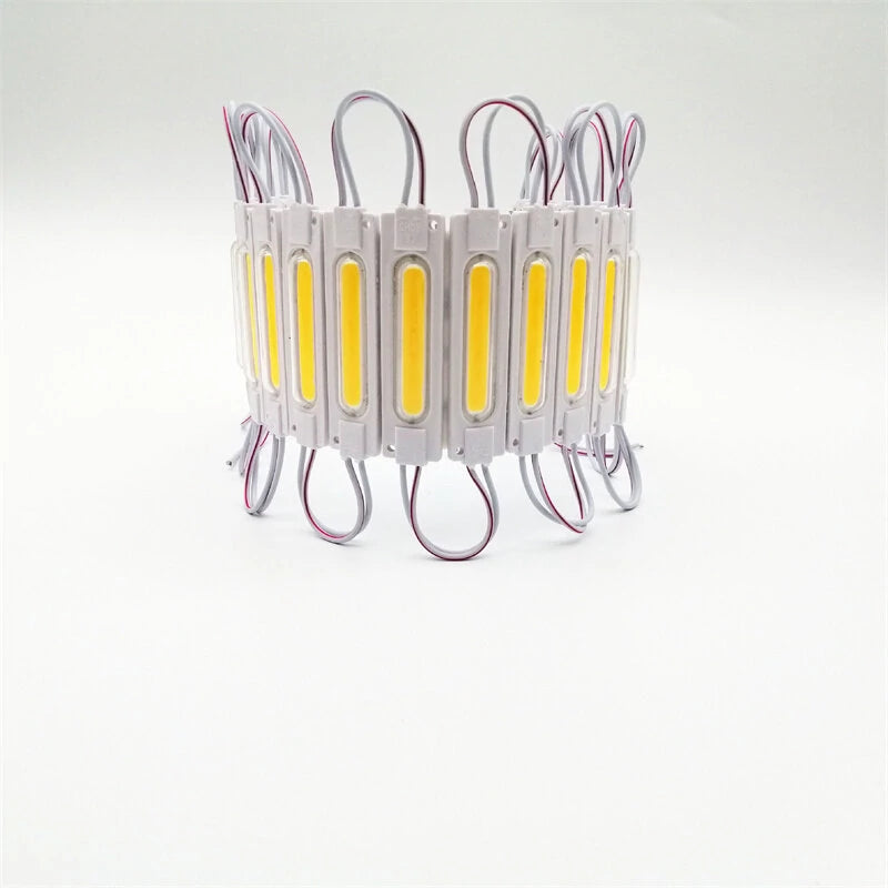 20LED Super Bright COB LED Module 24V 1.8W Injection LED Module Waterproof Advertising Design LED Lamp for Sign Shop Banner Light