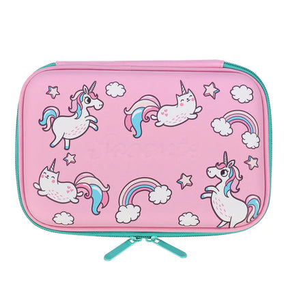 EVA Cartoon Pencil Case Pen Bag Large Mermaid Crocodile Dinosaur Pencil Box Kids School Students Stationary Gifts