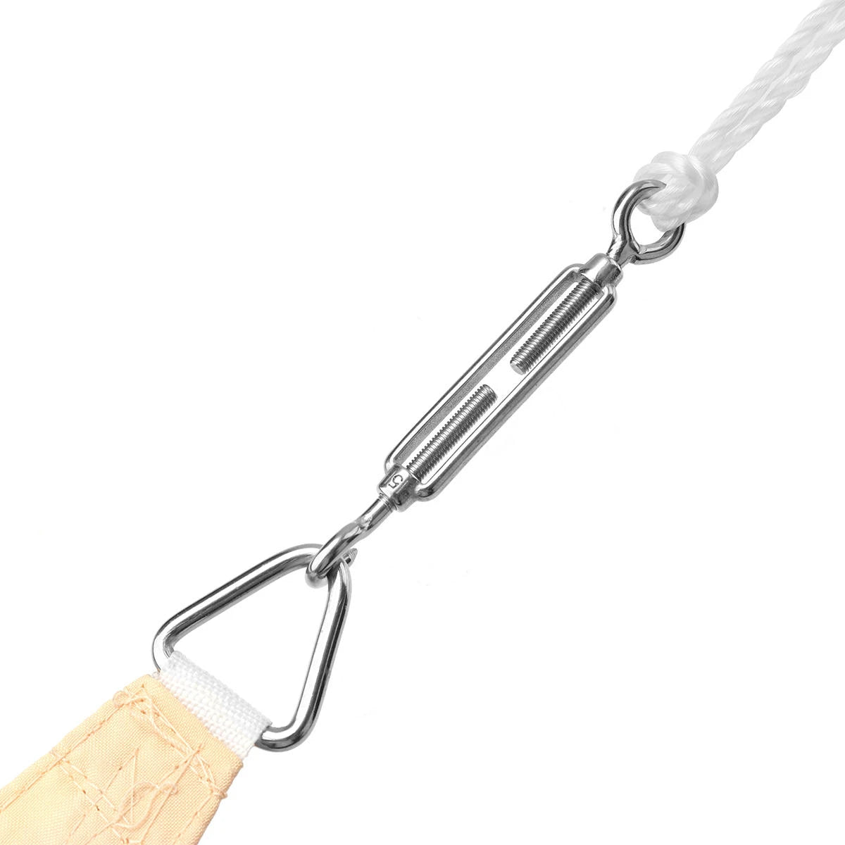 M6 Rhombus Pad Eye OC Turnbuckle D-Shackle Self-Tapping Screw with Wall Plug