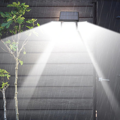 280LED Waterproof Solar Light Motion Sensor Outdoor Body Sensor Light Separate Solar Wall Lamp Street Light