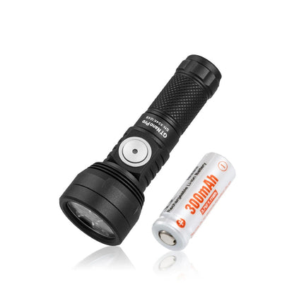 Lumintop GT NANO PRO V3.2 1700 Lumen 160M Compact LED Keychain Flashlight With 10300 Battery Mini Powerful LED Torch Camping Light
