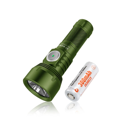 Lumintop GT NANO V3.2 405M EDC Thrower Flashlight with 10300 Battery, Mini Size 720LM High Power Output USB C Rechargeable Mini Torch Powerful Camping Lantern, 10750 Battery Optional