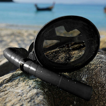 WAVE 180 Wide View Scuba Diving Goggles Big Frame Wateght and -Fog Lens for Vision Underwater Snorkeling Fishing Full Diving Glasses