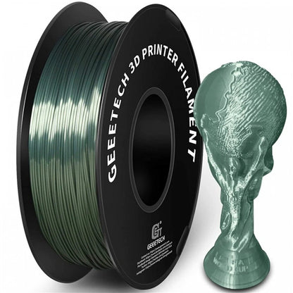 [EU/UK Direct]Geeetech PLA Silk Multi Colors 3D Printer Filament 1.75mm 1kg/roll Shiny Finish High Compatibility Anti-Warping Vacuum Sealed