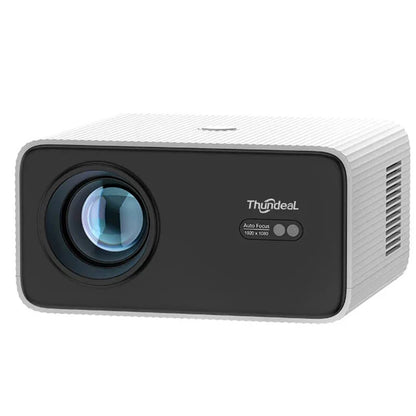 ThundeaL TD85W Portable Full HD 1080P Android 12 Projector 14000 Lumens WiFi 6 & bluetooth-Compatible Auto Focus Keystone Correction Home Theater Built-in 5W Speaker Mini Smart Projector