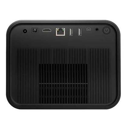 [EU Direct] ULTIMEA Poseidon E100 DLP Projector 1800 ANSI Lumens 1080P Native 3D 4K HDR10&HLG Auto Focus & 6D Keystone Google TV Dual 10W Speakers Smart Home Cinema Theater