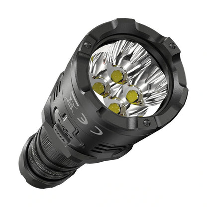 Nitecore P20iX 4000lm USB-C Rechargeable Flashlight With 21700 Battery High Lumen Professional Tactical Torch with NTH20 Molle Holster