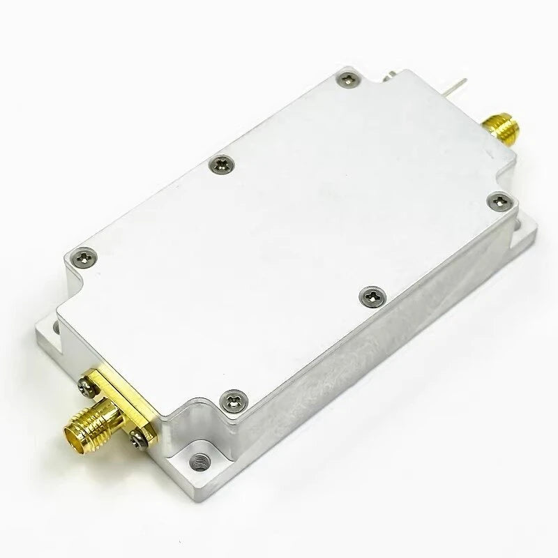 1250MHz RF Power Amplifier 1200-1320MHz 15W Output 40dB Gain SMA Female Connector for Wireless Communication Systems
