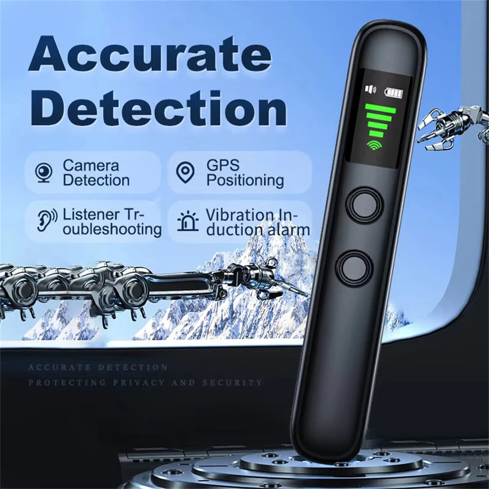 T66 Infrared Camera Detector ProtectiveAlarm Multi-function Mini Wireless Signal Detector GPS Tracking Scanner Detector