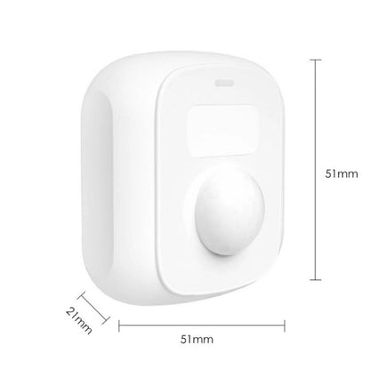 Tuya Wifi Zigbe Mini Sensor Body PIR Sensor With Light Sensor Scene Switch Function Smart Life App Support Alexa Google Home