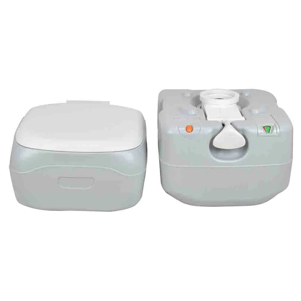 [EU Direct] CALTER 21L Portable Travel Toilet Camping RV Indoor Outdoor Potty Commode  for Camping, Boating, Traveling & Roadtripping, C-CHEM-WC-21