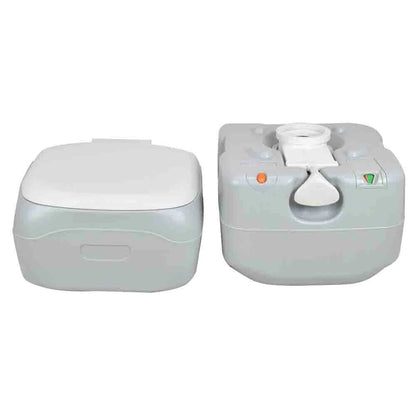 [EU Direct] CALTER 21L Portable Travel Toilet Camping RV Indoor Outdoor Potty Commode  for Camping, Boating, Traveling & Roadtripping, C-CHEM-WC-21