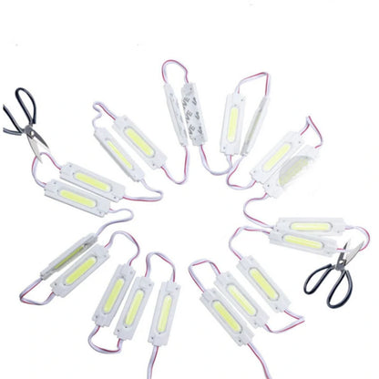 20LED Super Bright COB LED Module 24V 1.8W Injection LED Module Waterproof Advertising Design LED Lamp for Sign Shop Banner Light