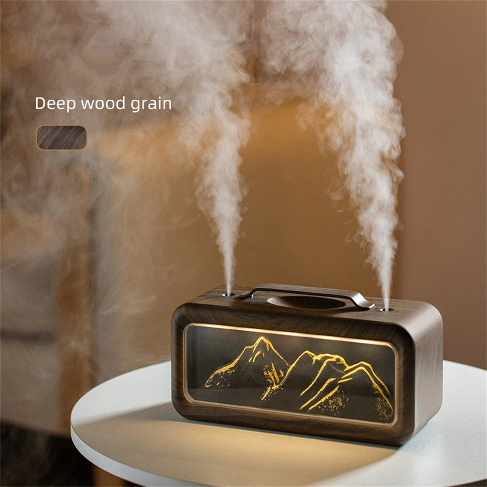 Tevorex Air Humidifier with Timer Essential Oil Diffuser with Night Lights Air Diffuser Humidifier for Large Bed Room Home Office