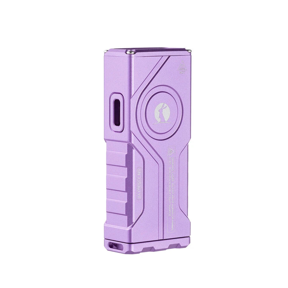 Lumintop F02 1000LM Multi Function LED+UV+ LEP EDC Flashlight With 10330 Battery, Green LEP Pointer Light, RGB Camping Light Magnetic Tail, USB Type C Rechargeable LED Mini Torch