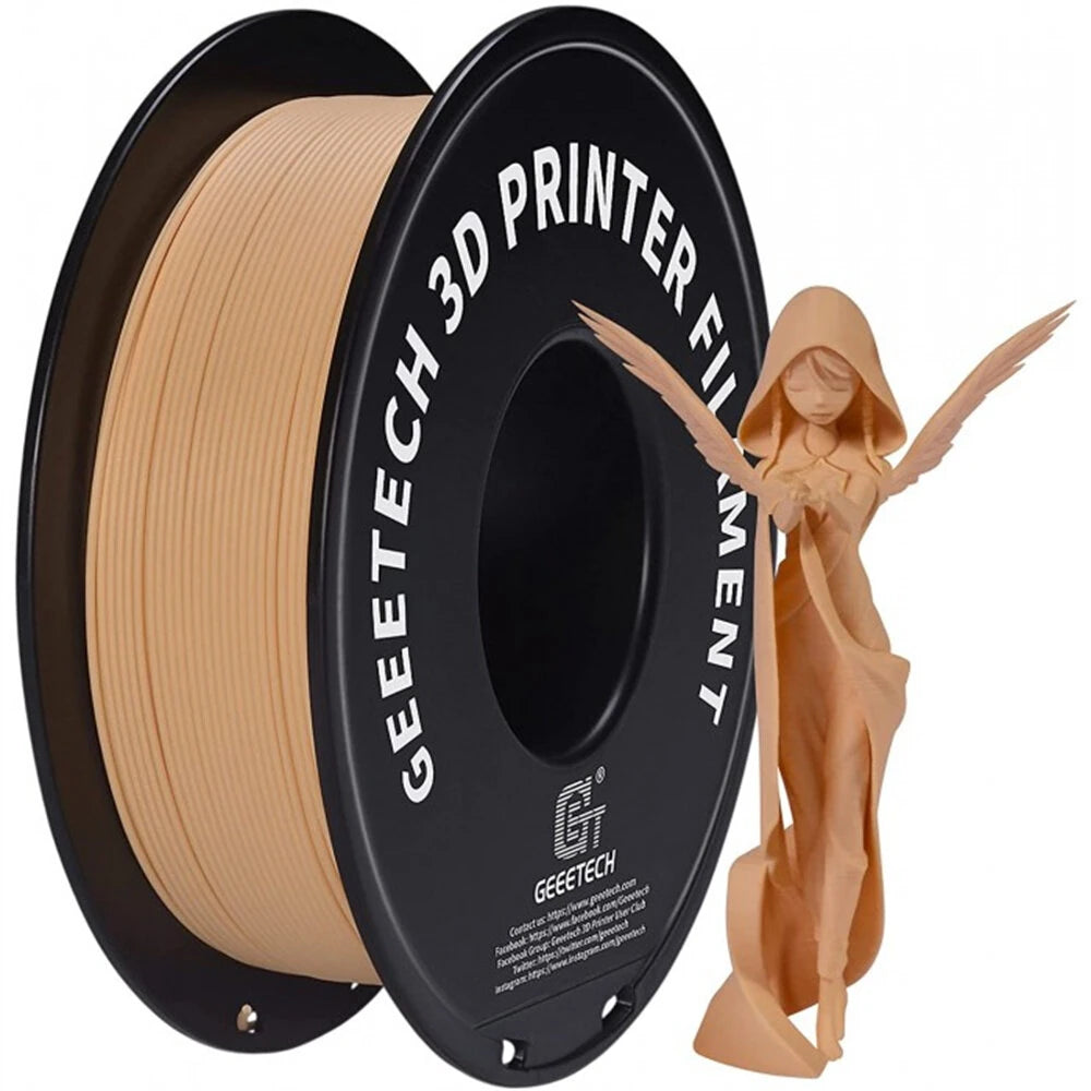 [EU/UK Direct]Geeetech PLA Matte Multi Colors 3D Printer Filament 1.75mm 1kg/roll Frosted Texture High Accuracy Easy to Print Vacuum Sealed