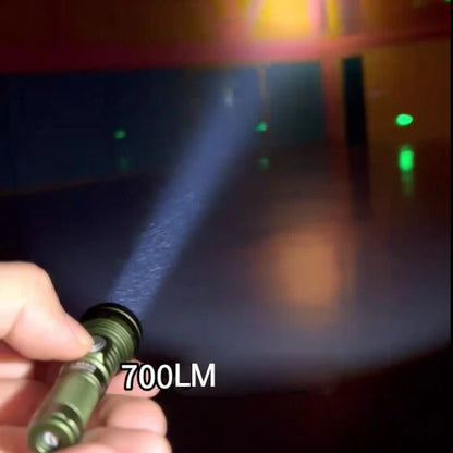 Lumintop GT NANO V3.2 405M EDC Thrower Flashlight with 10300 Battery, Mini Size 720LM High Power Output USB C Rechargeable Mini Torch Powerful Camping Lantern, 10750 Battery Optional