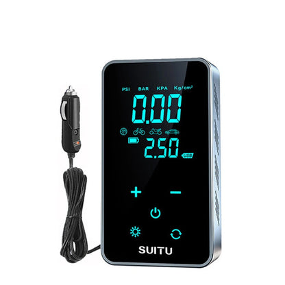 Portable Electrical Car Air Pump Mini Tire Inflatable Pump Inflator Air Compressor Pump for Car Motorcycle Bicycle Ball