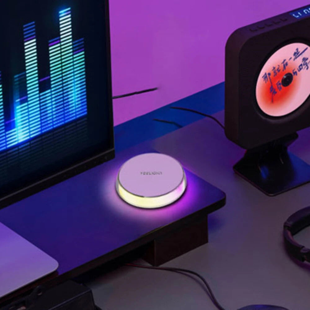 Yeelight RGB Magnetic Sensor Night Light Dual Sensor 30-LED Soft Glow 750mAh Type-C Rechargeable Magnetic Night Lamp