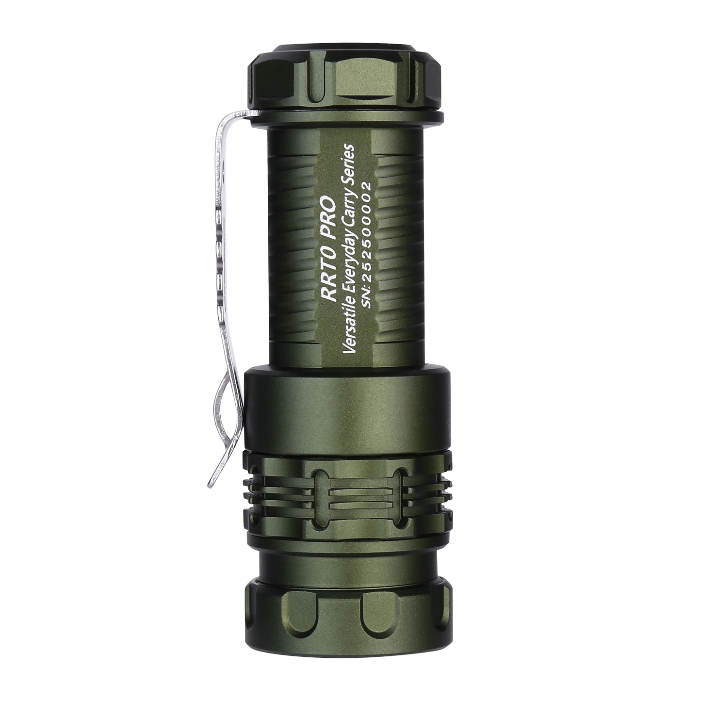 JETBEAM RRT0 PRO LED Rechargeable Small EDC Flashlight Equipped with 3 high-Brightness LEDs+with RGB Light,1680 lumens Maximum Range 200 Meters,IP66 Waterproof,for Outdoors,Work,Emergency