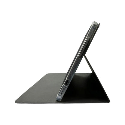 N-ONE NPad Plus 10.4 Inch Tablet Tri Fold Case Cover Holster + Tempered Glass Film Screen Protector Set