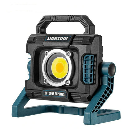30W Professional Portable COB Spotlight Super Bright Work Light USB Rechargeable For Outdoor Camping Lawn Lamp
