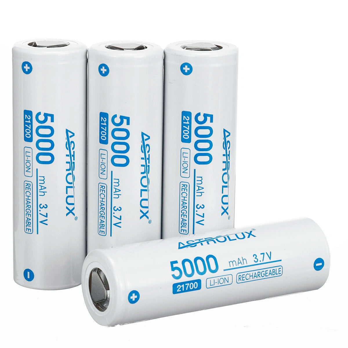 Astrolux C2150 5000mAh 3C 3.7V 21700 Li-ion Battery Unprotected 15A High Performance Rechargeable Lithium Power Cell For Flashlights RC Toys Remote Control Gamepad