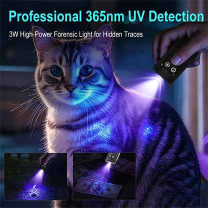 SEEKNITE EV15S 1000LM EDC Keychain Flashlight With 365nm UV Light Colored Sidelight Type-C Charging Super Bright Mini LED Torch Clip-on Light RGB Lamp Pocket Lantern