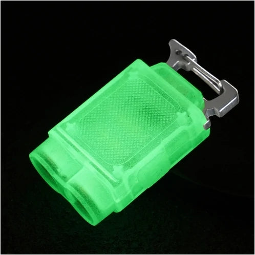 Mini Multifunctional Hat Clip Light Dual Light Source Pocket Flashligh LED Headlight For Outdoor Night Fishing Camping Hiking Emergency Light