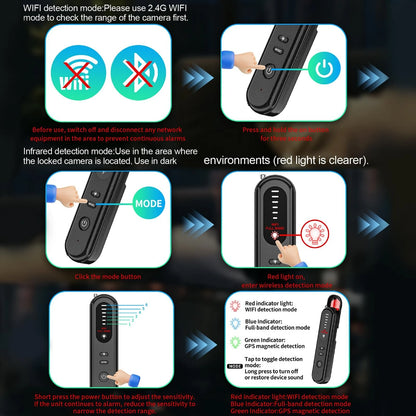 GPS Anti-Positioning Detector High-Precision Car Safety Monitoring Intelligent Anti-Theft System Real-Time Tracking Solution