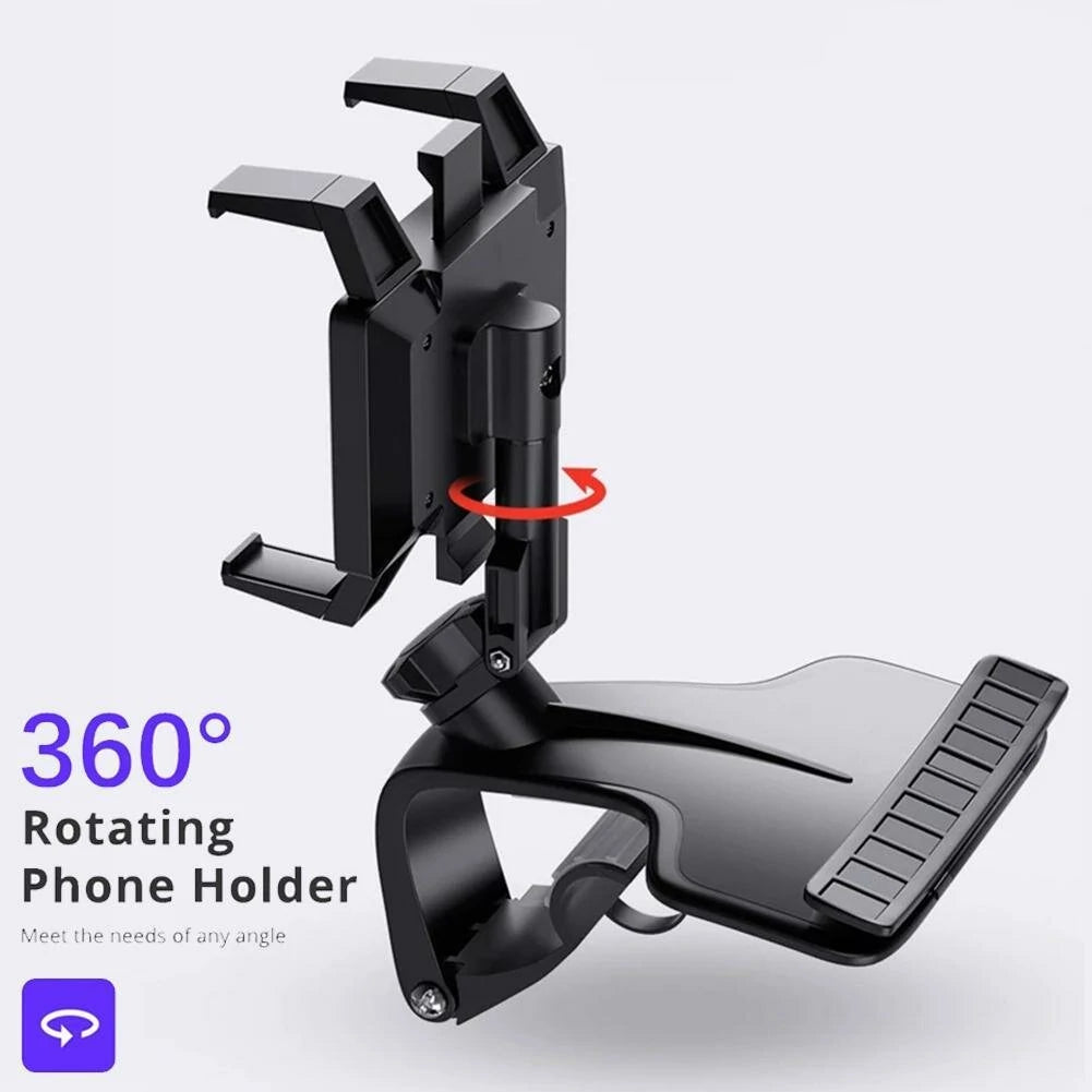 Parking Number Car Mobile Phone Holder Bracket Upgrade Multi-functional Vehicle With Navigation Rotating Car Dashboard Mobile Phone Bracket
