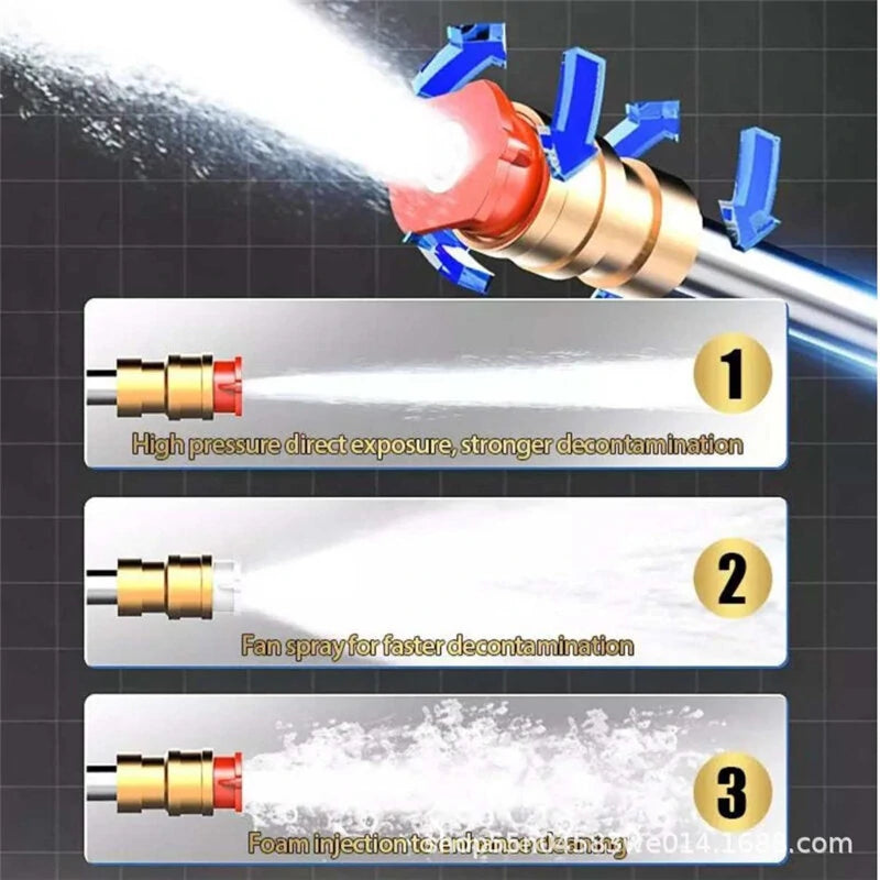 AUTSOME 240W Cordless Pressure Washer Wireless Car Water Pressure Washing Spray