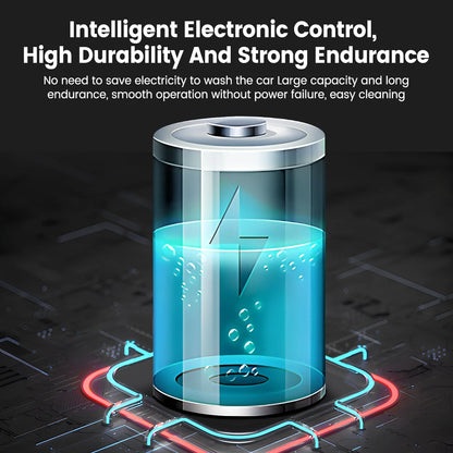 AUTSOME 6 In 1 Cordless Car High Pressure Car Washer Washing Cleaner Machine Water Spayer