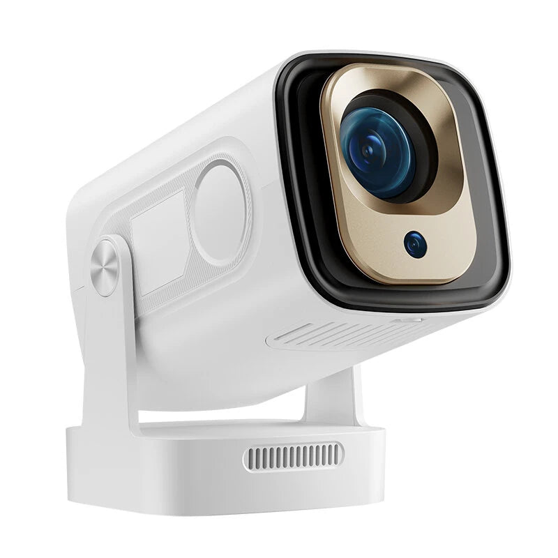 HY260 PRO 1080P Smart LED Projector 4K Supported 200 ANSI Lumens 180 Free Projection Auto Focus WiFi-6&Bluetooth5.4 Android 11 Ultra Short Throw Projectors with Google Voice Remote Control