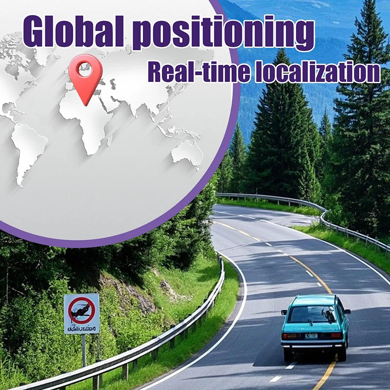 2025 New Model Mini GPS Tracker,Magnetic Waterproof Covert GPS Tracker,Car Global Positioning System.Extra Long Range for Vehicles,Elderly,Kids,Pets