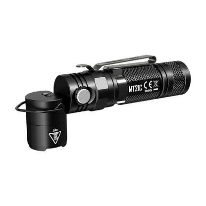 Nitecore MT21C XP-L HD V6 1000LM 8Modes 90 Adjustable Head Brightness LED Flashlight Camping Lamp
