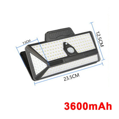 Outdoor Solar Pathway Waterproof Clip-on Outdoor Camping Light Motion Sensor Lamp Fence Deck Tent Garage Solar Garden Light