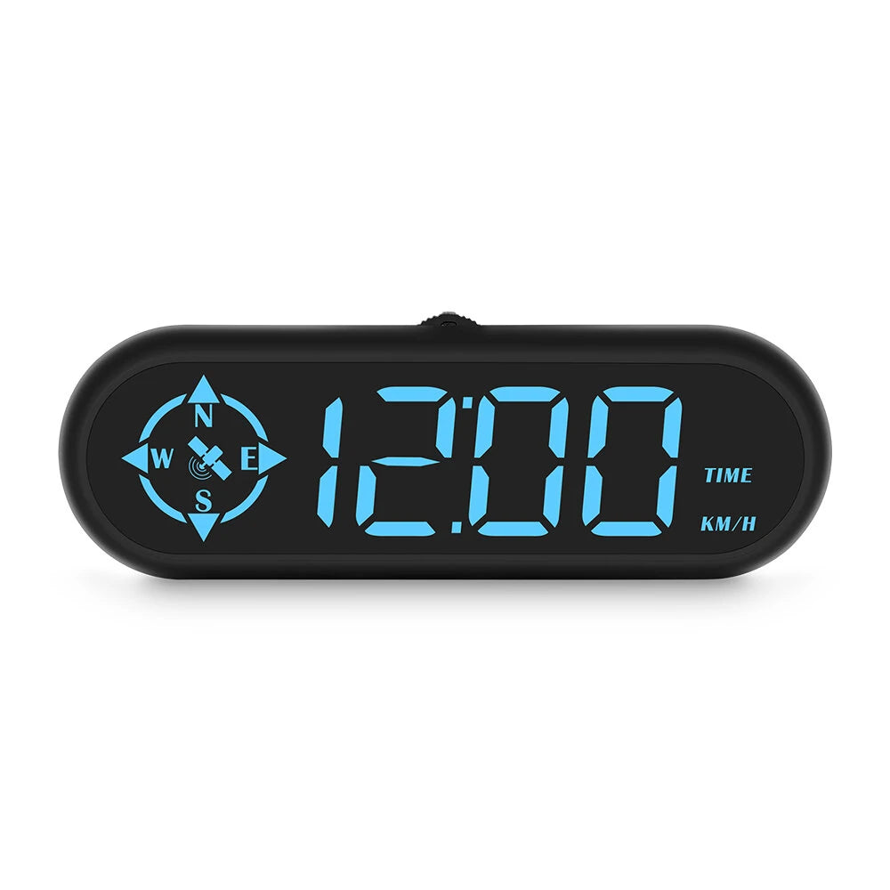 G9 Auto HUD GPS Head Up Display Car Gauge Speedometer With Compass Clock Driving Distance Security Alarm Electronic Accessories