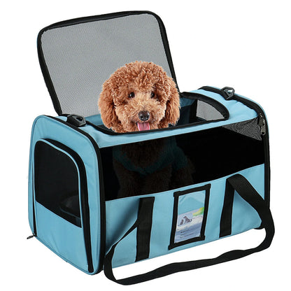 Pet Carrier Airline Approved, Soft-Sided Cat Carriers for Medium Cats Small Cats, Softy Dog Carriers for Small Dogs Medium Dogs